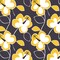 Manhattan Comfort Naperville, Vinyl Flower Power Wallpaper, 205 In X 33 Ft = 56 Sq Ft Naperville - alternate 2